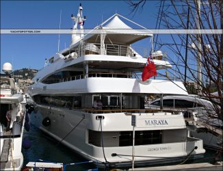This extravagant yacht - which took three years to build and was finished just eight weeks ago - is wall-to-wall luxury.
